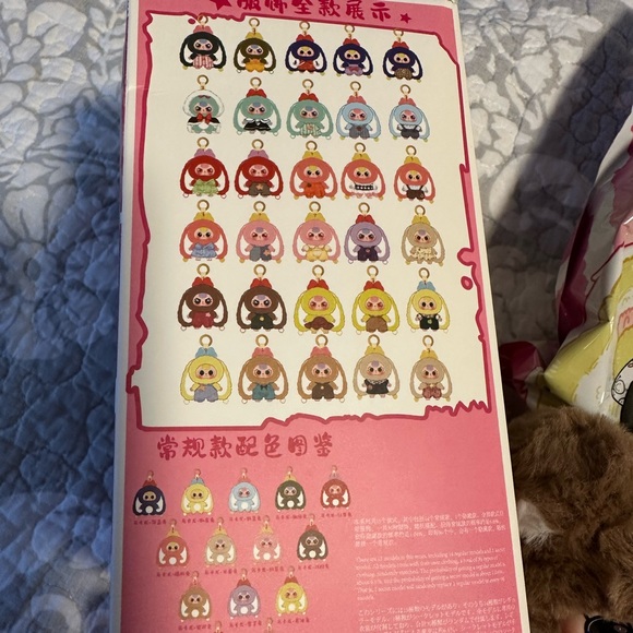 Baby Three V2 Rabbit Macaron Cute Bunny Plush Series - Box opened to verify. - Picture 8 of 8